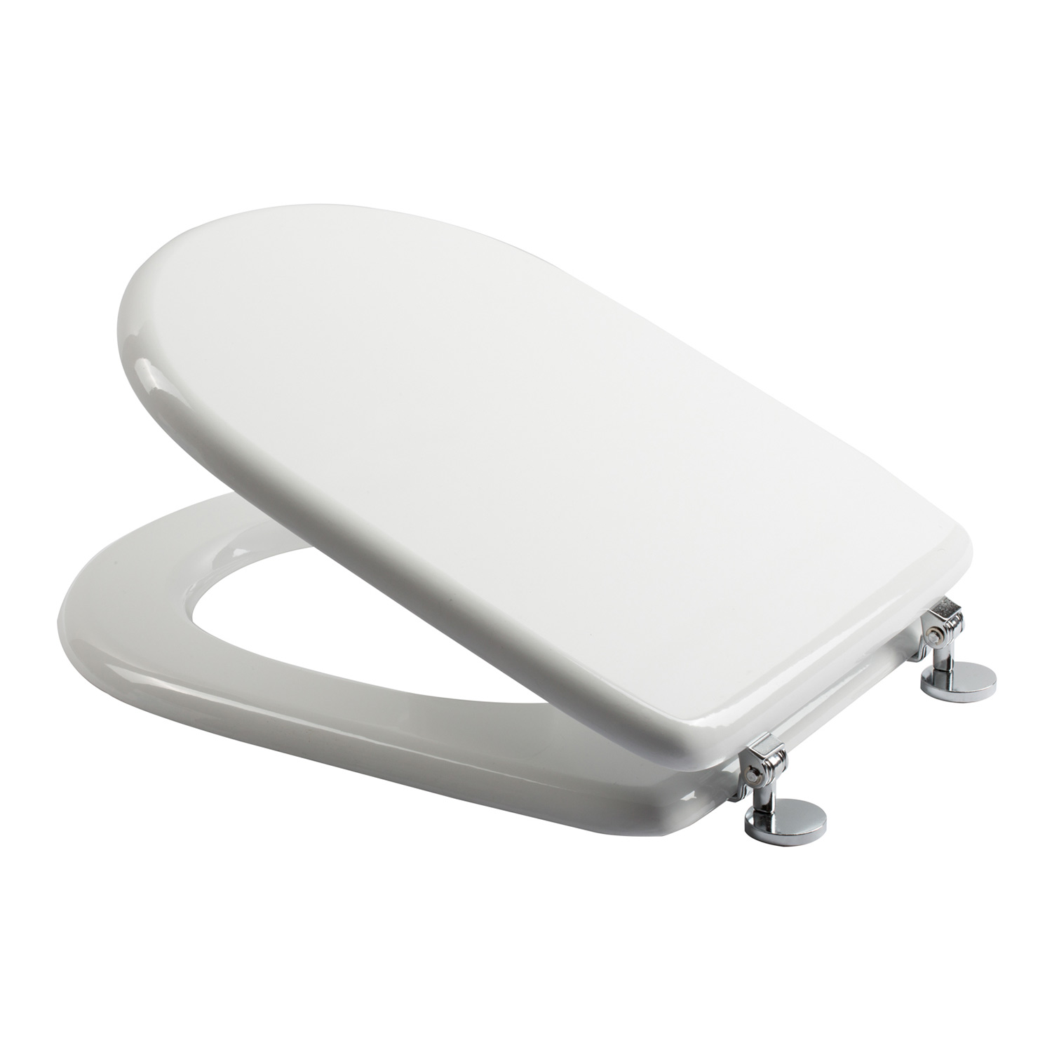Image of Sedile Wc Copriwater Copriasse Bianco mod. Aretusa Fit