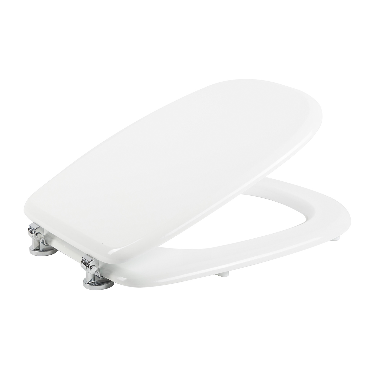 Image of Sedile Wc Copriwater Copriasse Bianco mod. Tesi Fit