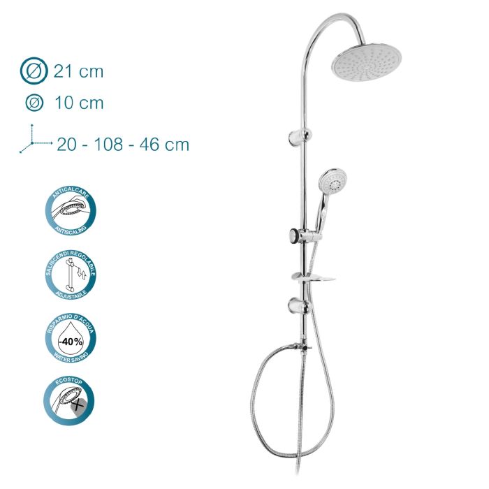 Universe - Saliscendi Acciaio Inox