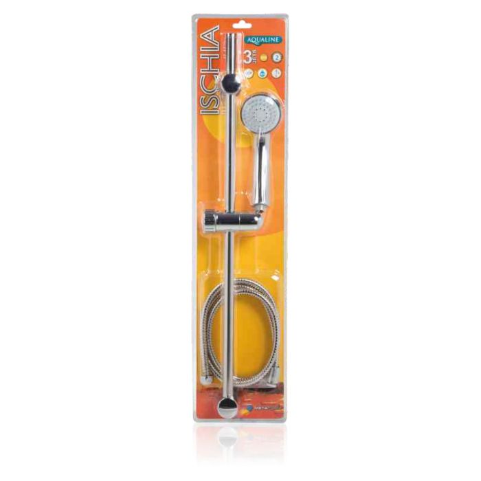 Ischia - Saliscendi 3 Getti Acciaio Inox E Abs