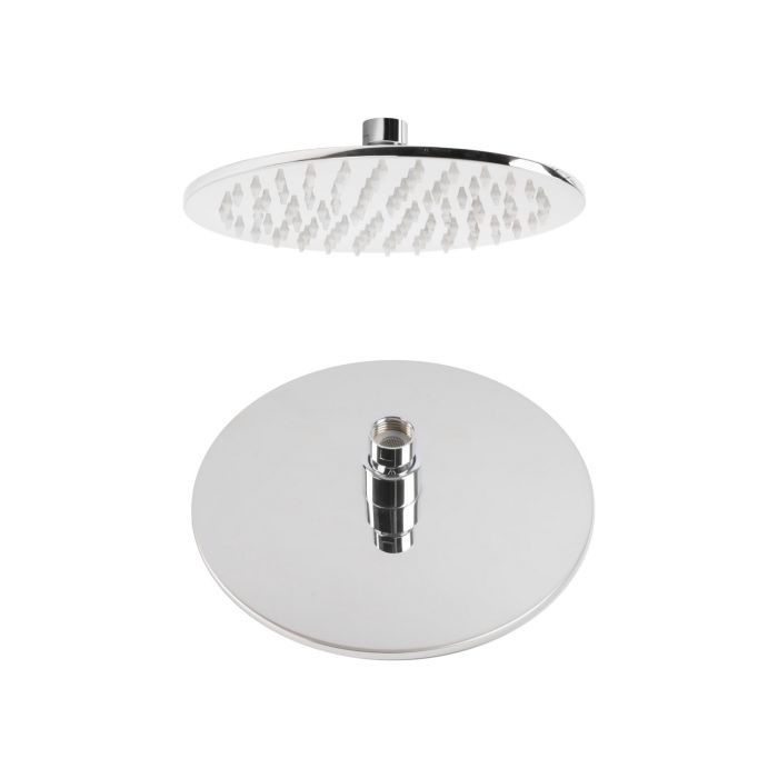Kit Restyling Doccia Tondo 1 getto Cromo in Ottone e Acciaio Inox Aisi 304 Mod. Kit Seven Tondo