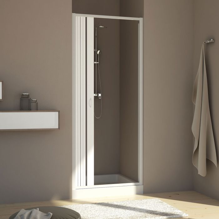 Porta Doccia 150CM H185 PVC mod. Aura Laterale