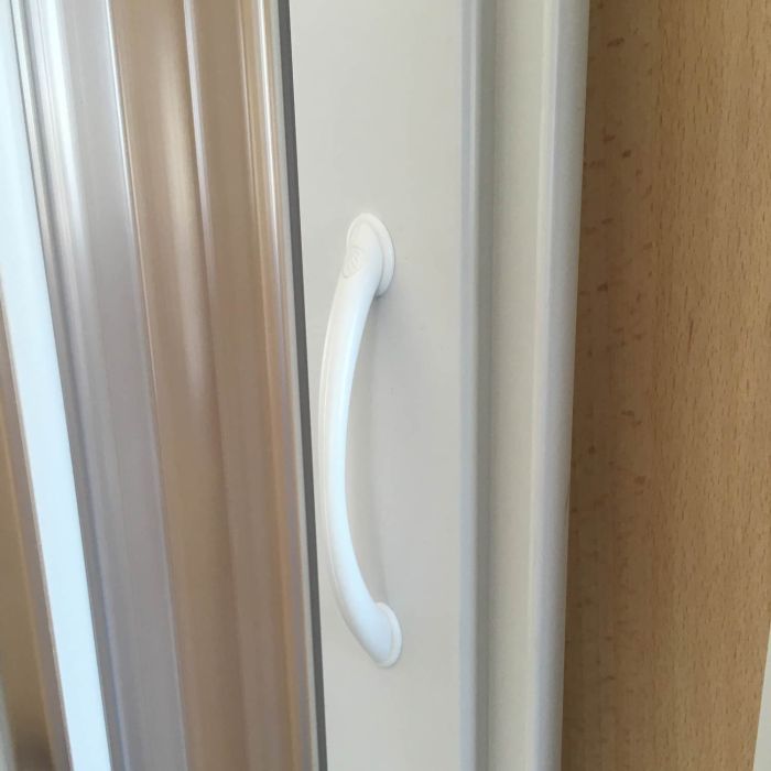 Porta Doccia 160CM H185 PVC mod. Aura Laterale