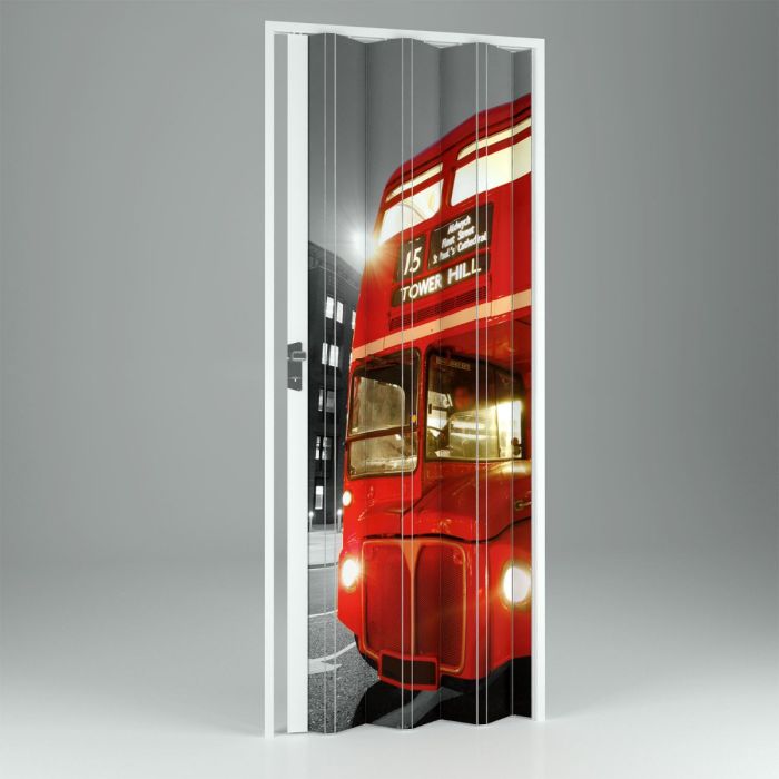Porta a Soffietto da Interno in PVC Children 102x214 cm mod. Vera