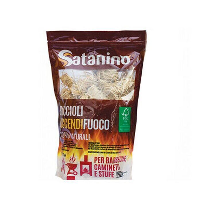 Riccioli Accendifuoco Vegetali 300 Gr Mod. Satanino main product photo