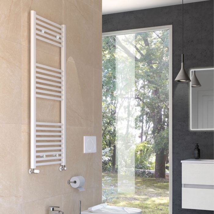 Termoarredo scaldasalviette acciaio inox cromato mod. Opera main product photo