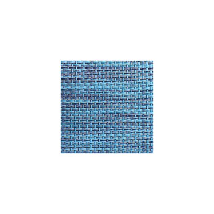 Lettino regolabile con tettuccio parasole Blu in alluminio mod. Bari