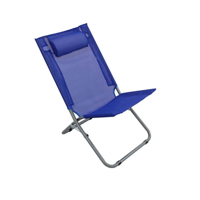 Acquista Cosma Spiaggina pieghevole blu in metallo con cuscino poggiatesta  mod. Alta Steel in Offerta a 30.3€ su BricoNow