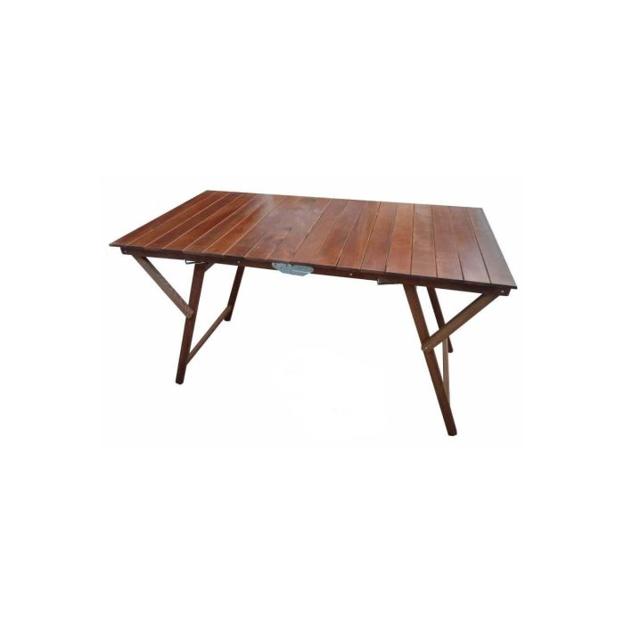 Acquista Cosma Tavolo pieghevole in legno di faggio 70x140 mod. Doppio  color noce in Offerta a 111€ su BricoNow
