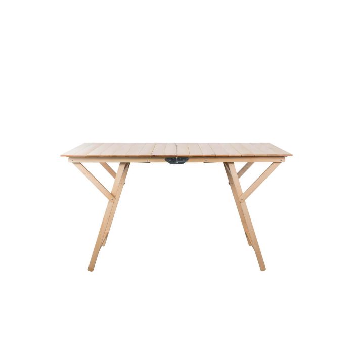 Tavolo pieghevole in legno di faggio 70x140 mod. Doppio colore naturale main product photo