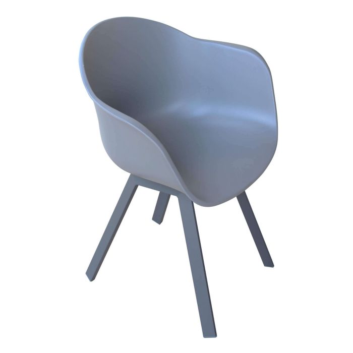 Poltrona in alluminio da esterno/interno colore Antracite mod. Maui main product photo