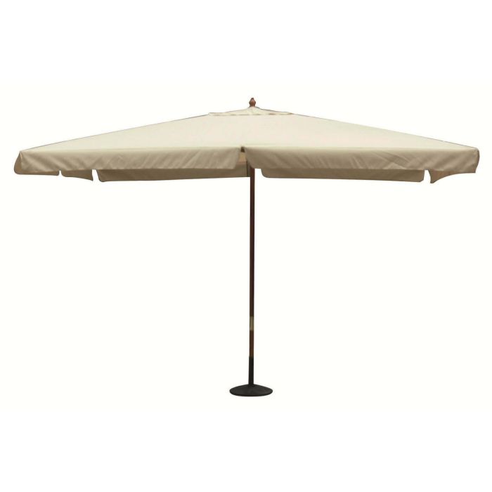 Ombrellone da giardino 2x3 con telo in poliestere Avorio palo in Legno antivento mod. Fantasy main product photo