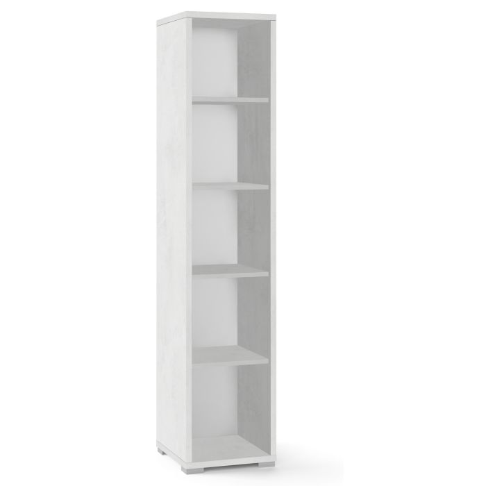 Colonna a giorno 5 ripiani h 182 cm colore Ossido Bianco main product photo