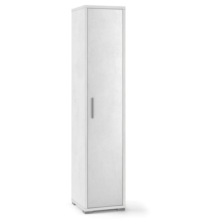 Colonna 1 anta 4 ripiani h 182 cm colore Ossido Bianco main product photo