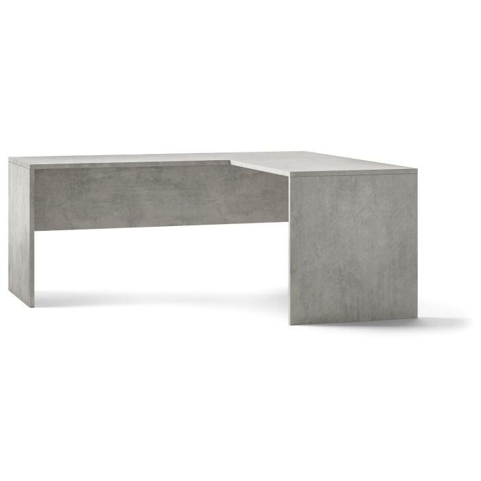 Scrivania angolare Destra angolare destra h 76 cm colore Cemento main product photo