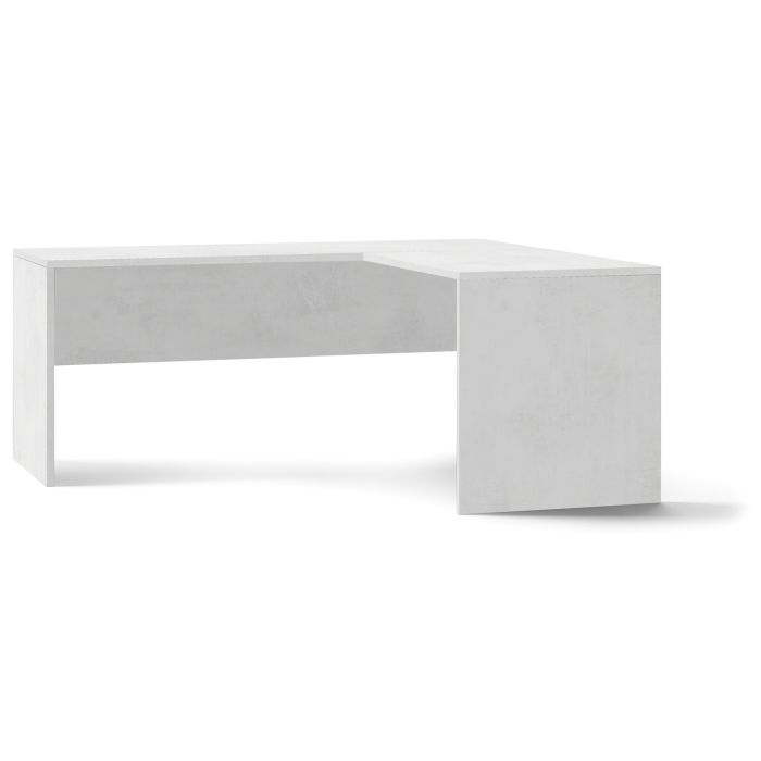 Scrivania angolare Destra angolare destra h 76 cm colore Ossido Bianco main product photo