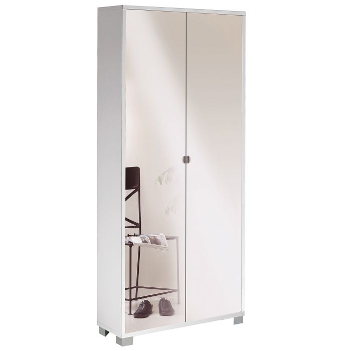 Mobile 2 ante 8 ripiani h 190 cm colore Specchio Naturale main product photo