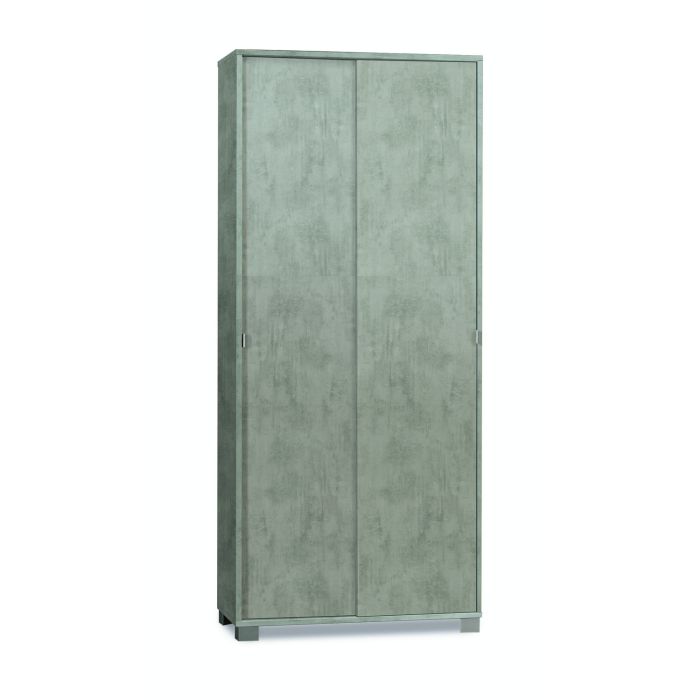 Mobile 2 ante scorrevoli h 190 cm colore Cemento main product photo
