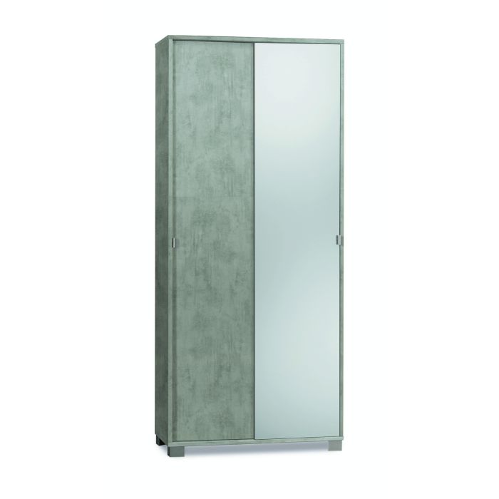 Mobile 2 ante scorrevoli h 190 cm colore Specchio Naturale main product photo
