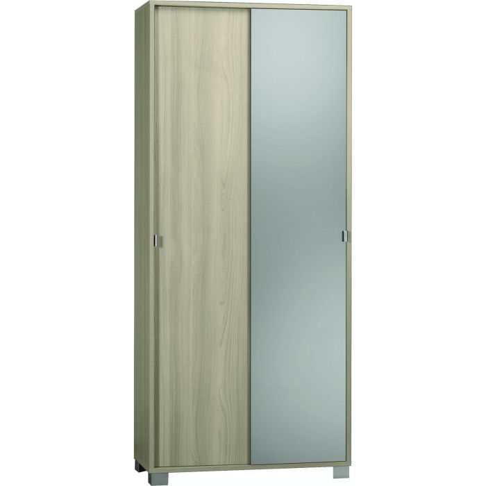 Mobile 2 ante scorrevoli h 190 cm colore Specchio Naturale main product photo