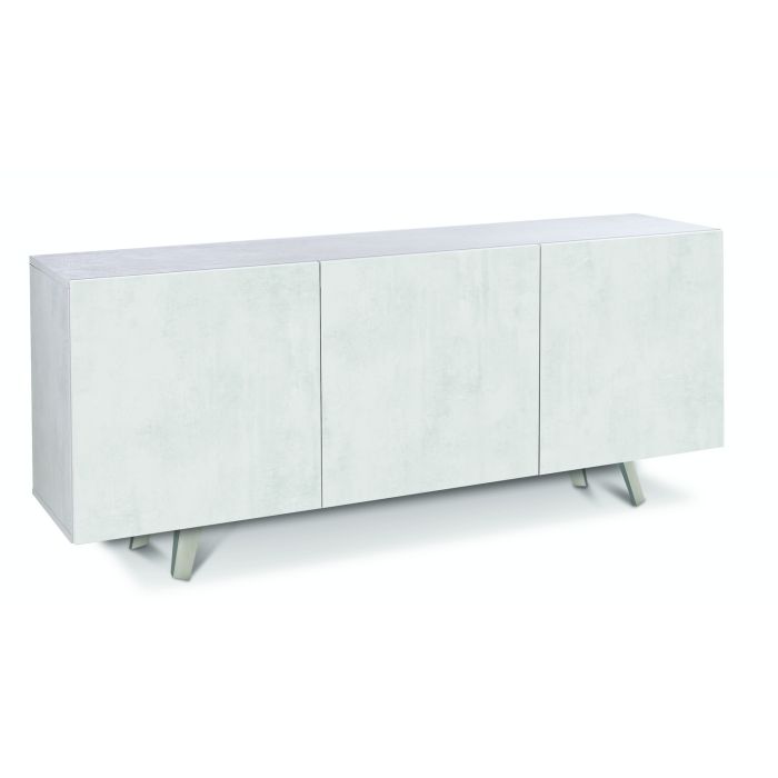 Madia 3 ante 2 ripiani h 70 cm colore Ossido Bianco main product photo
