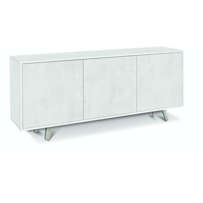 Madia 3 ante 2 ripiani h 74 cm colore Ossido Bianco main product photo