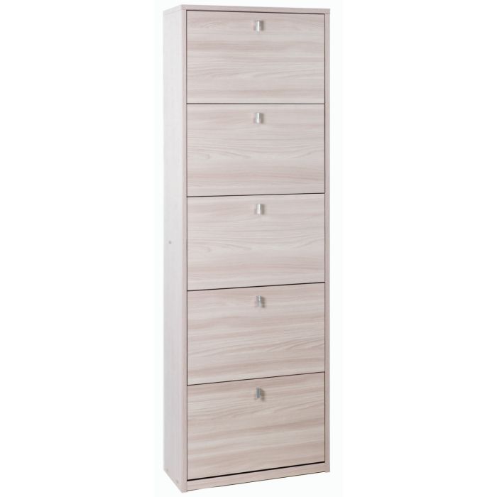Scarpiera 5 ante 25 posti h 190 cm colore Olmo Chiaro main product photo