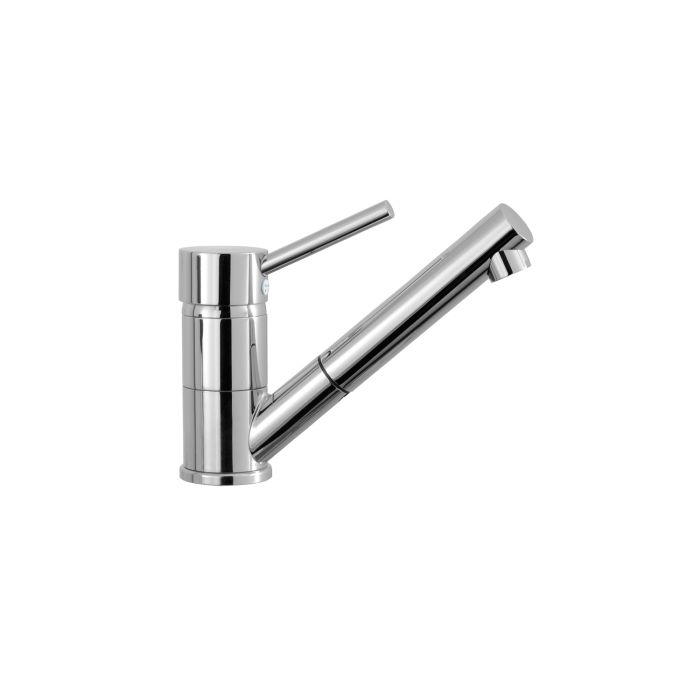 Miscelatore lavello cucina con doccetta estraibile cromato mod. Minimale main product photo
