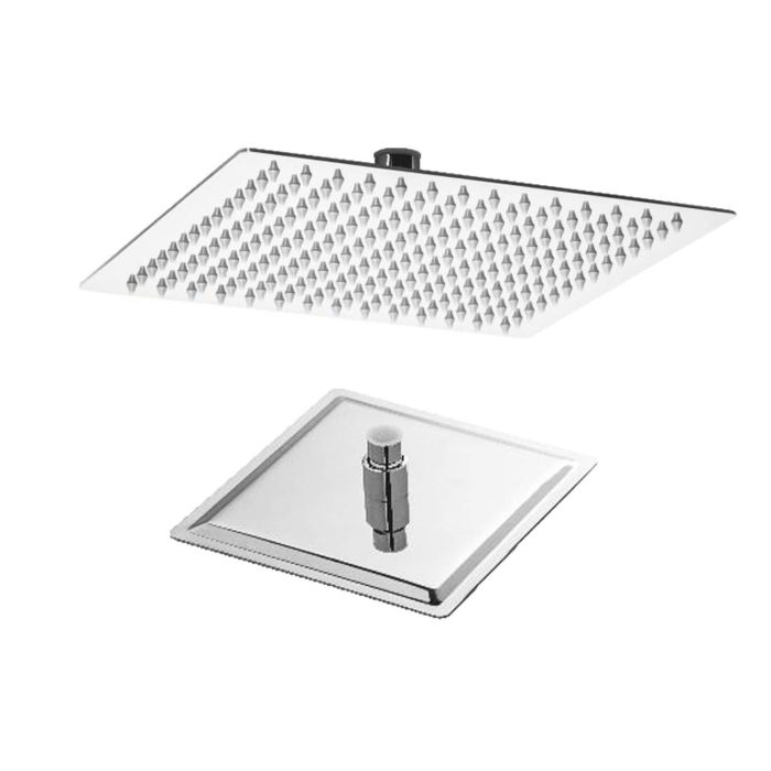 Soffione Doccia Thin Line Quadrato in Acciaio Inox 25x25 cm main product photo