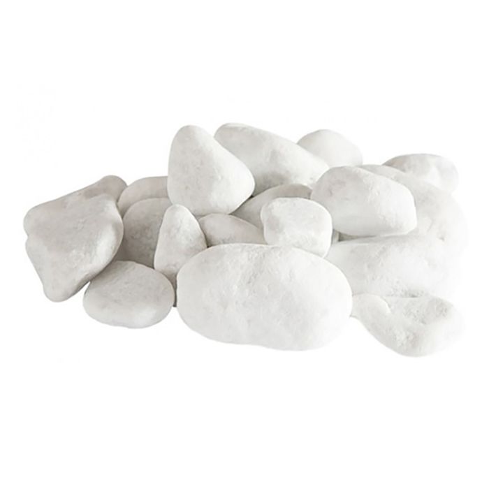 Set 24 Pezzi di Ghiaia Bianca per Stufe e Biocamini main product photo