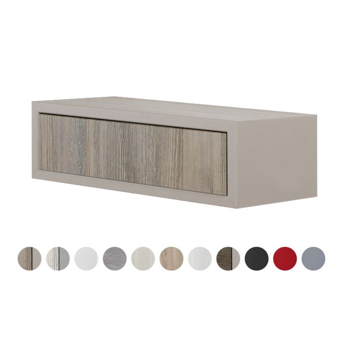 Acquista Sanitec Mensola da parete con cassetto 45x13,4 cm vari colori in  legno mod. Legolo in Offerta a 0€ su BricoNow