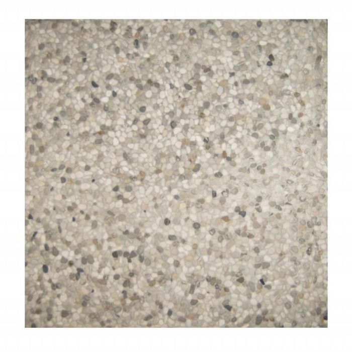 Base per ombrellone palo laterale in ghiaino lavato supporto Grigio di forma quadrata in varie dimensioni disponibili main product photo