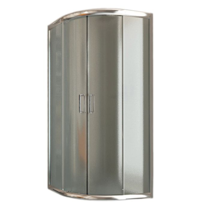 Box Doccia Semicircolare 90x90 H185 Stampato C 6mm mod. Alabama
