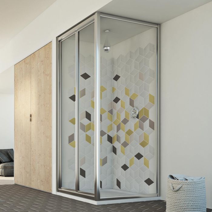 Box Doccia 70x90 AP. 70 CM H198 trasparente mod. Urban Duo P