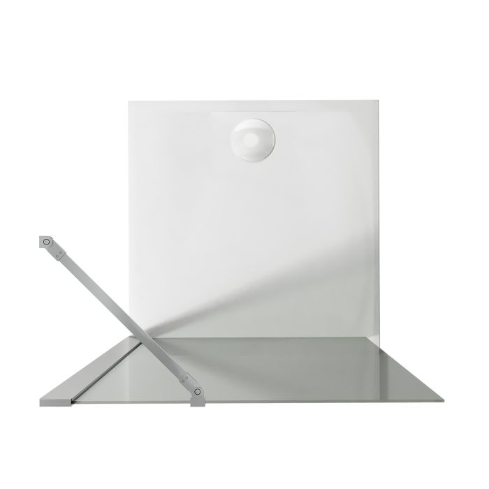 Parete doccia Walk In 80CM H190 Vetro Trasparente con Trattamento Anticalcare mod. Flip