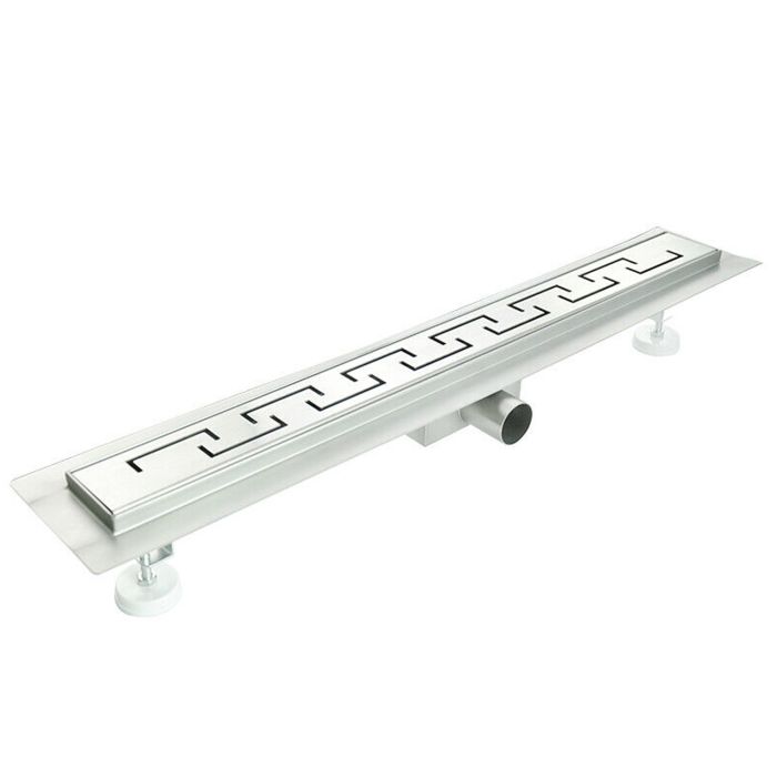 Canalina di scarico doccia in acciaio inox 100 cm mod. Doric