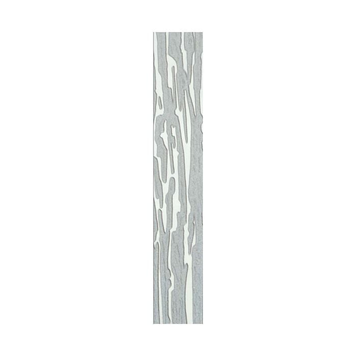 Porta a soffietto da interno in kit con vetri in PVC Bianca 82x210 cm mod. Sonia