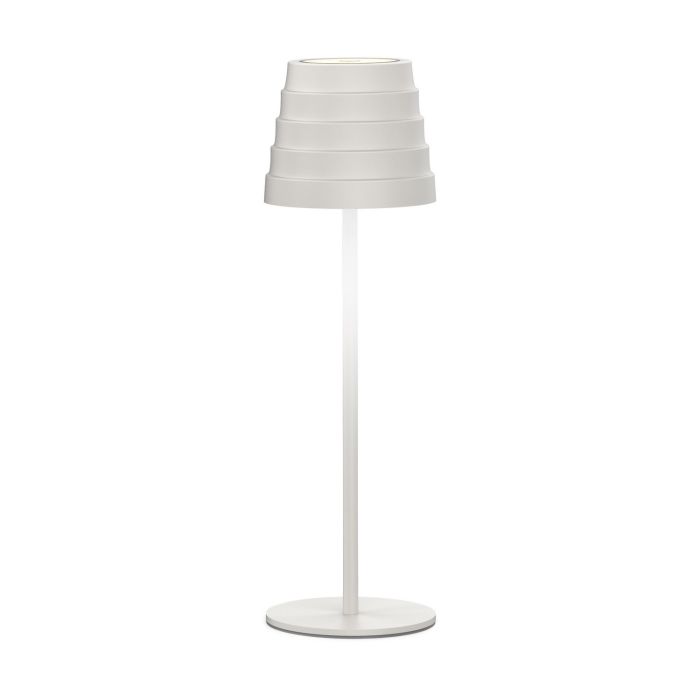 Acquista Bot Lighting Lampada da tavolo led ricaricabile IP54 colore bianco  mod. Maya in Offerta a 57.6€ su BricoNow