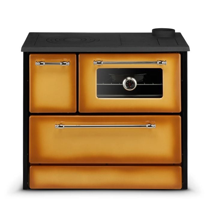 Cucina A Legna Stufa 9 Kw Cappuccino Beatrice L87xP51xH79 Ecodesign main product photo