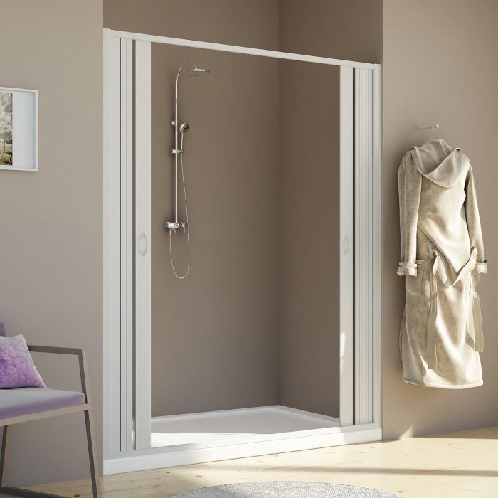 Porta Doccia 160 CM H185 PVC mod. Aura Centrale