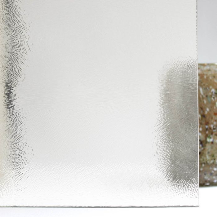 Box Doccia Angolare in PVC 90x160 CM H190 Vetro Stampato Cincillà mod. Star Profilo Bianco 2 Ante