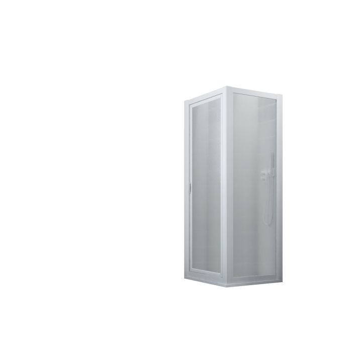 Box doccia pivotante 90x95 AP. 95 CM H 190 in Acrilico mod. Sigma Duo