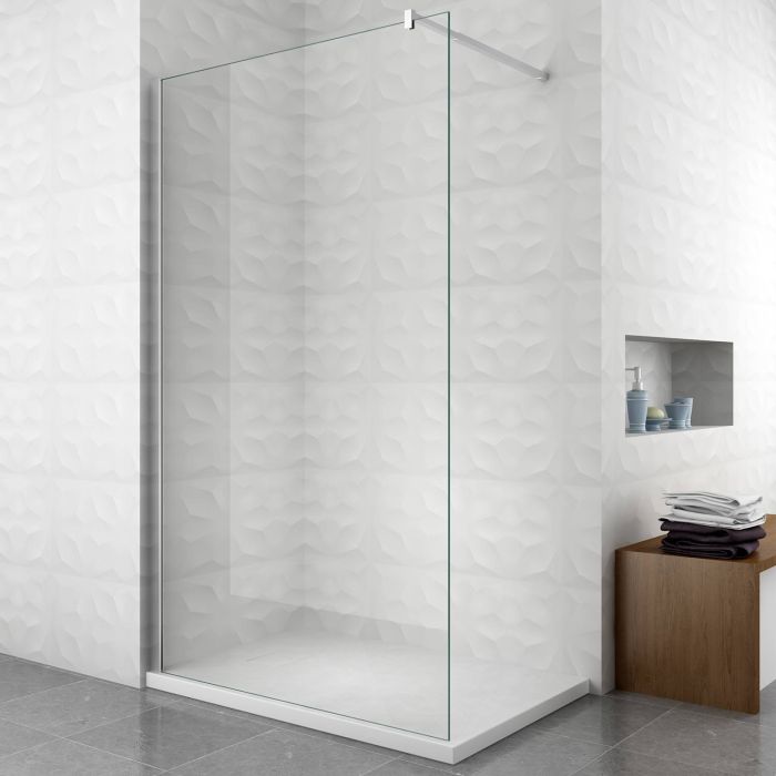 Piatto Doccia 90x160x2,6 cm Bianco Effetto Pietra mod. Strong