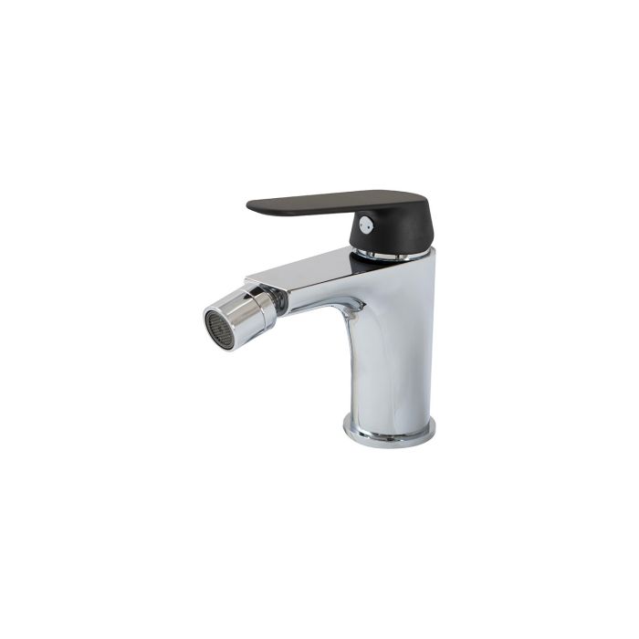 Miscelatore lavabo Cromo e Nero con Leva monocomando mod. Dream main product photo