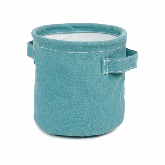 Cesta Multifunzione Turchese in Cotone impermeabile Mod. Pod main product photo