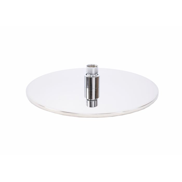 Soffione Doccia Tondo Cromo in Acciaio Inox 18/10 ss Aisi 304 Ø 20 Mod. Seven Round