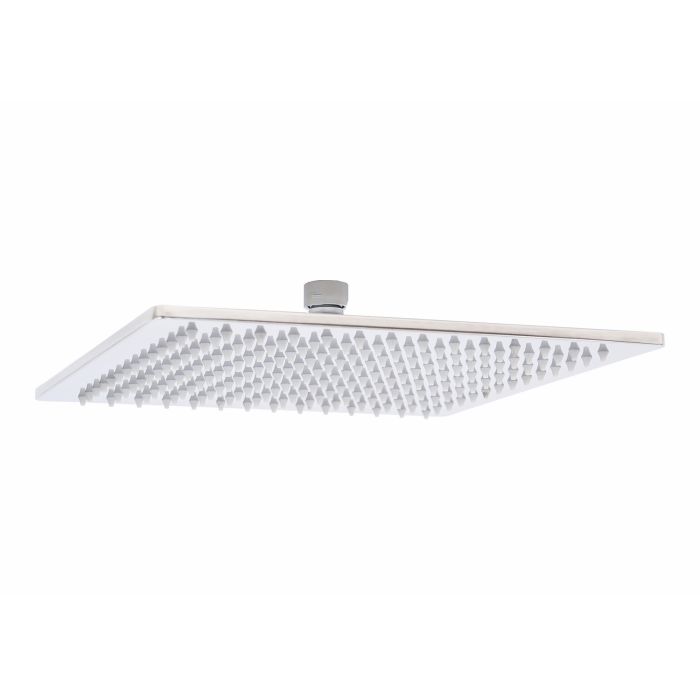 Soffione Doccia Quadrato Cromo in Acciaio Inox 18/10 ss Aisi 304 20x20 Mod. Seven Square main product photo