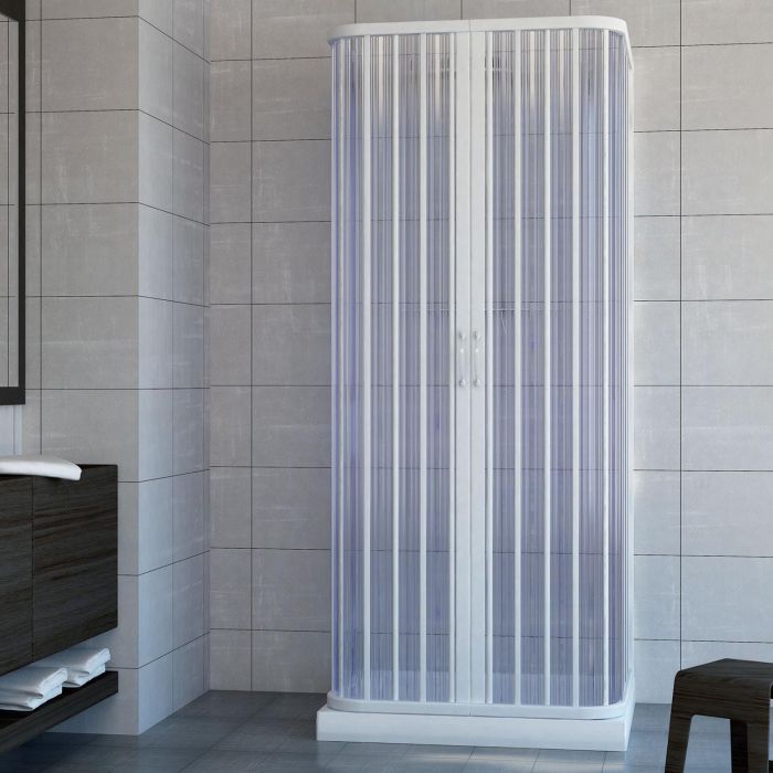 Box a 3 lati 70x80x70 in PVC mod. Ariete con apertura centrale main product photo