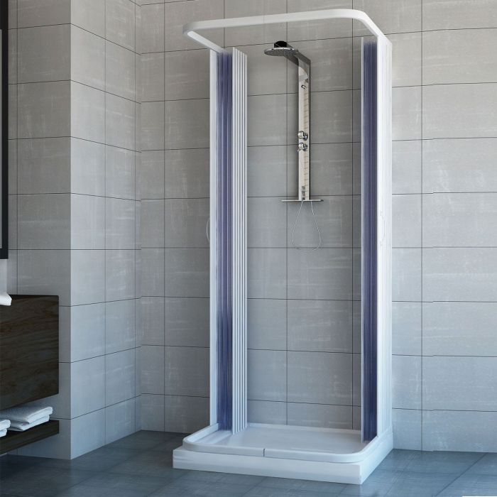 Box a 3 lati 70x90x70 in PVC mod. Ariete con apertura centrale main product photo