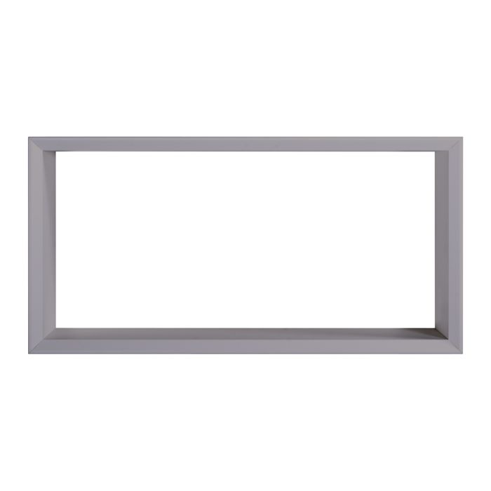 Mensola da parete rettangolare colore Marrone talpa 70x35 cm mod. Artù